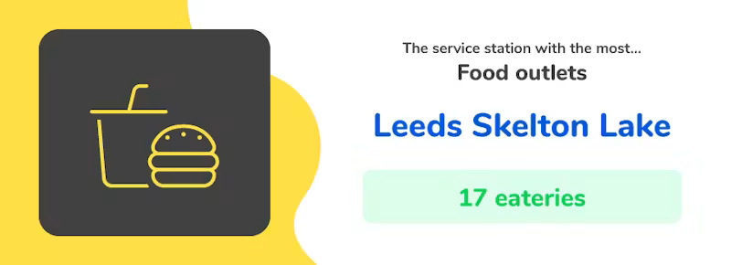 The service station with the most food outlets
